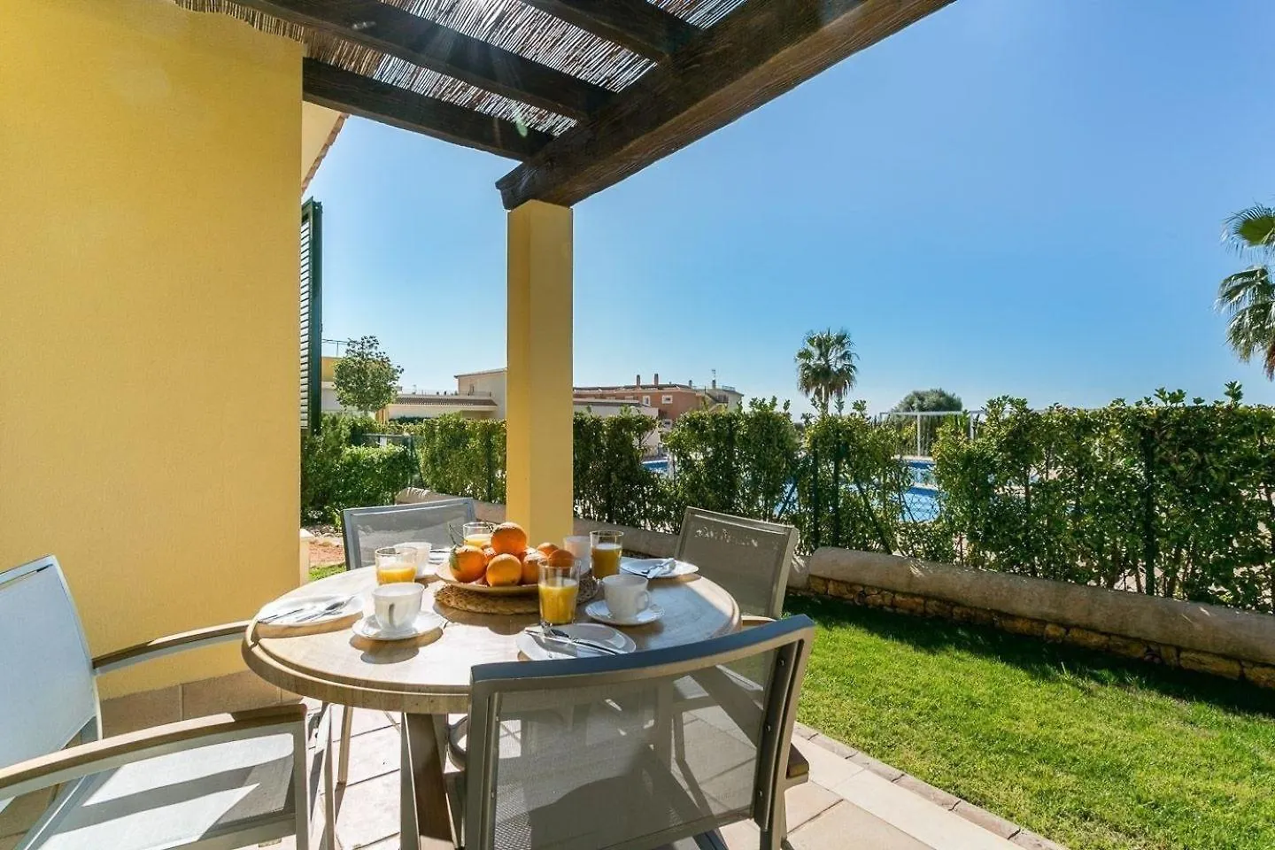 Strandnahes, Modernes Reihenhaus Mit Pool Sa Rapita 0*,
